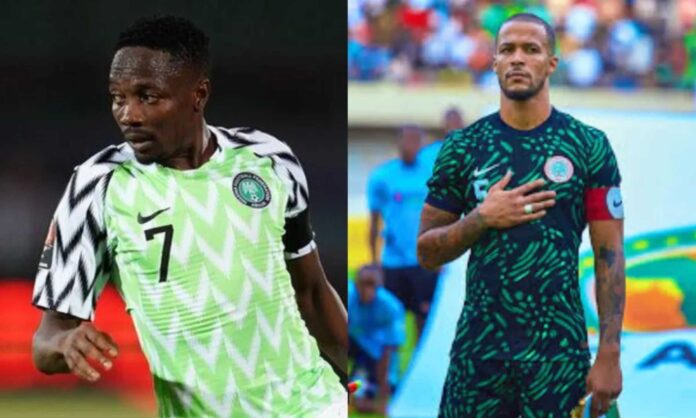 Ahmed Musa And William Troost Ekong Super Eagles