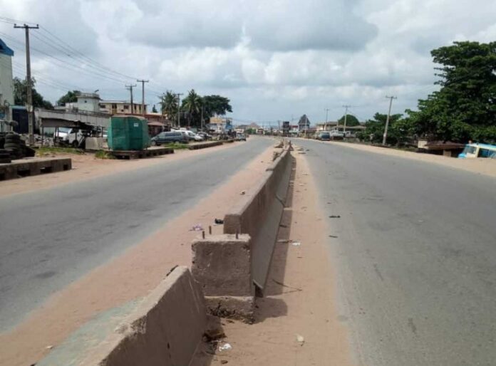 Anambra Residents Observing Sit At Home Order