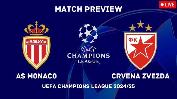 As Monaco Vs Fk Crvena Zvezda Champions League Match