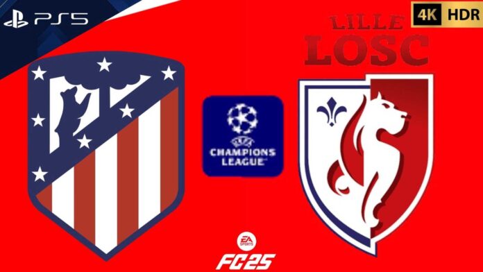 Atlético Madrid Vs Losc Lille Uefa Champions League 2024