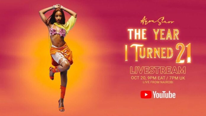 Ayra Starr Youtube Live Concert Nairobi