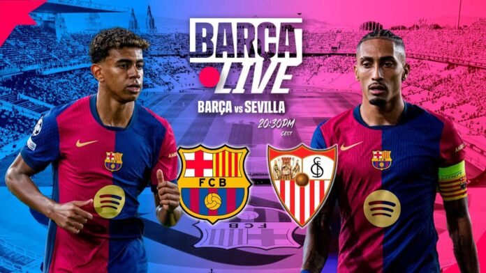 Barcelona Vs Sevilla La Liga Match