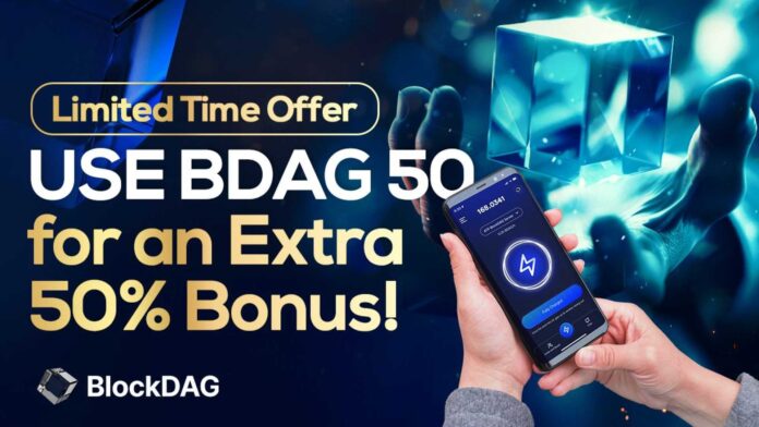 Blockdag 50% Bonus Offer Presale Cryptocurrency