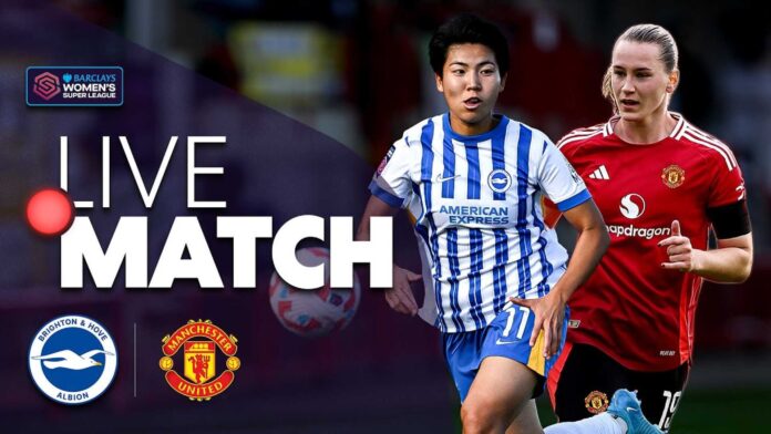 Brighton & Hove Albion Vs Manchester United Wsl Match