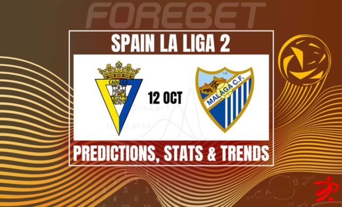 Cadiz Cf Vs Malaga Cf Laliga 2 Match