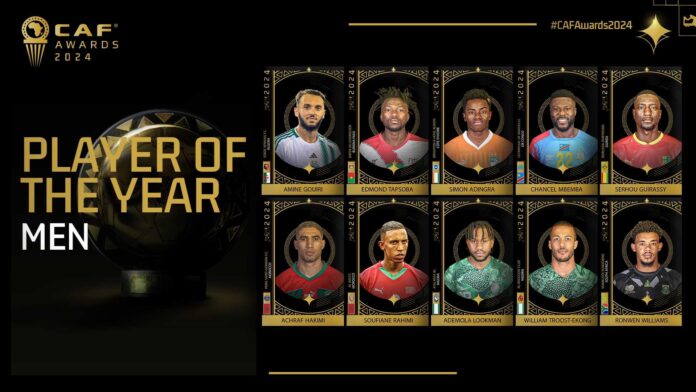 Caf Young Player Of The Year Nominees 2024