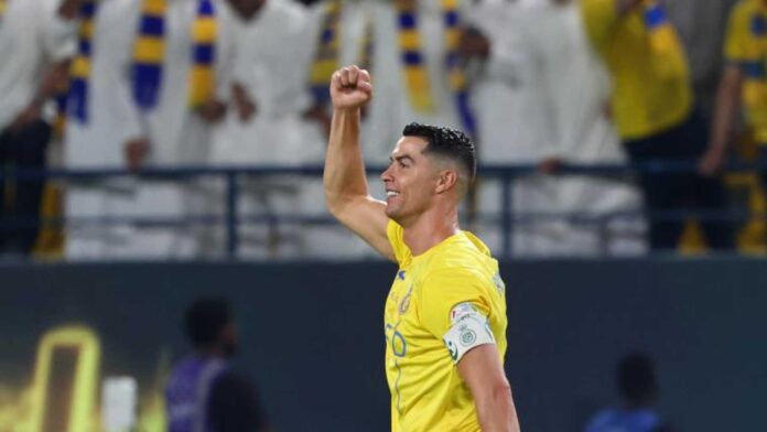 Cristiano Ronaldo Penalty Goal Al Nassr Vs Al Shabab