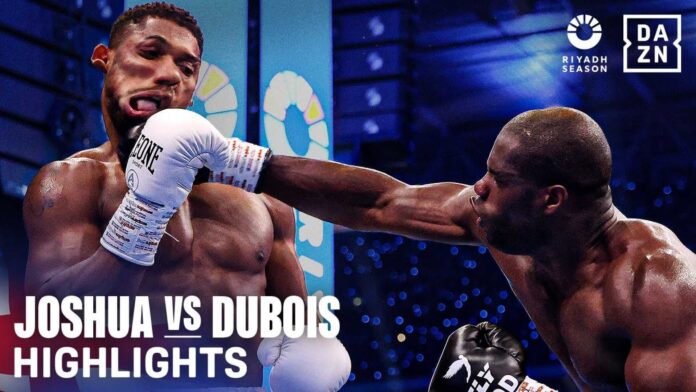 Daniel Dubois Vs Anthony Joshua Fight