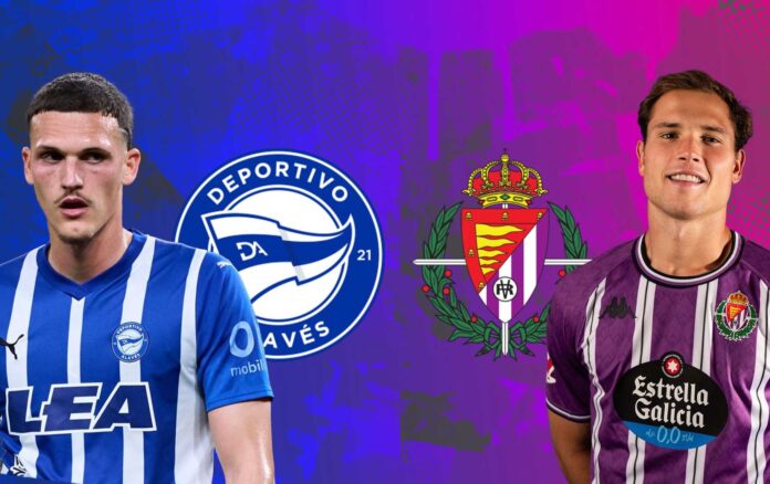 Deportivo Alavés Vs Real Valladolid Laliga Match