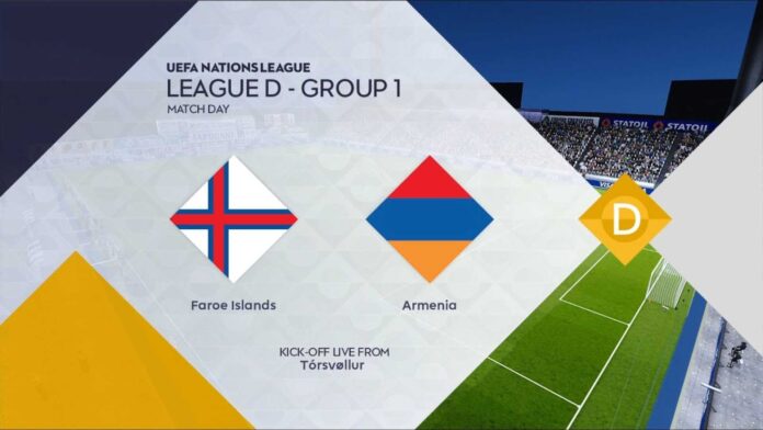 Faroe Islands Vs Armenia Nations League Match