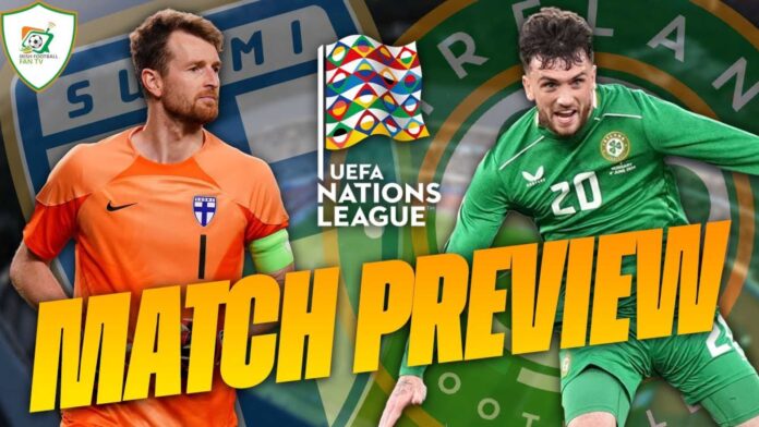 Finland Vs Republic Of Ireland Nations League Match