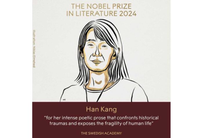 Han Kang Nobel Prize In Literature 2024