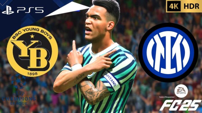 Inter Milan Vs Young Boys Uefa Champions League Match