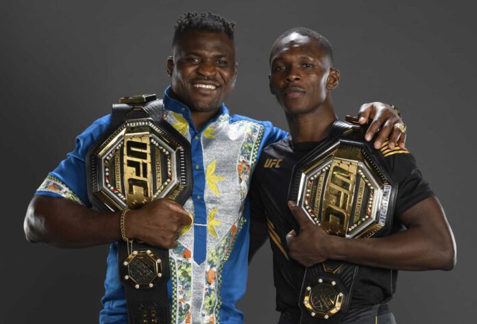 Israel Adesanya And Francis Ngannou