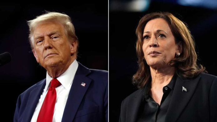 Kamala Harris And Donald Trump Campaigning In Battleground States