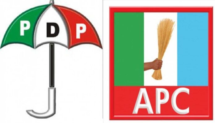 Lagos Pdp And Apc Logos