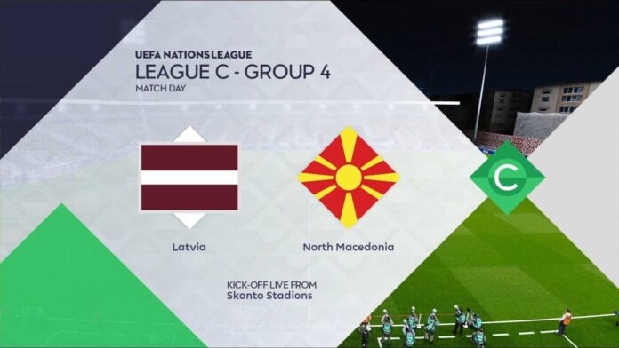 Latvia Vs North Macedonia Uefa Nations League Match