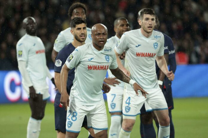 Le Havre Vs Lyon Ligue 1 Match