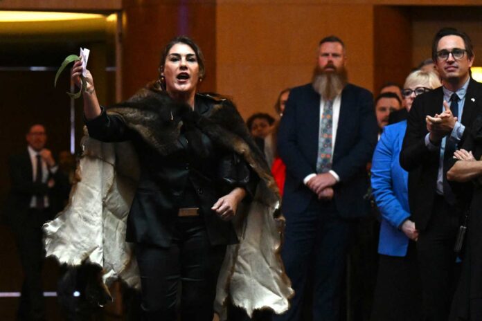 Lidia Thorpe Heckling King Charles Australia Parliament