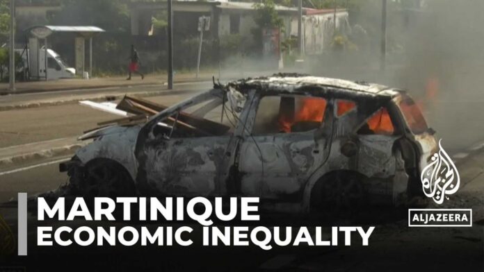 Martinique Protests Curfew Living Costs