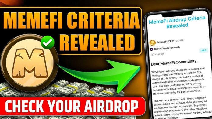 Memefi Airdrop Criteria