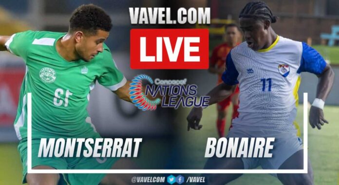 Montserrat Vs Bonaire Concacaf Nations League Match