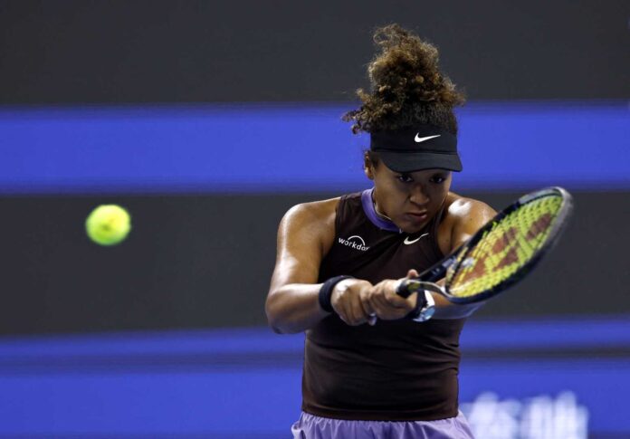 Naomi Osaka With Back Injury