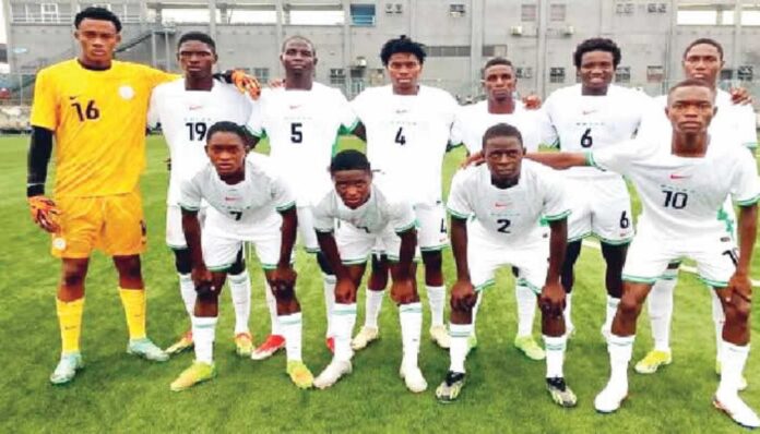 Nigerian Flying Eagles Team In Lome Togo Wafu U 20