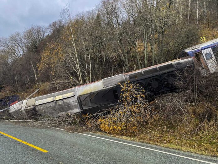 Norway Train Derailment Arctic Express