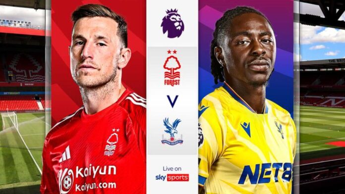 Nottingham Forest Vs Crystal Palace Premier League Match