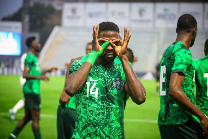 Olaitan And Iheanacho Playing Soccer