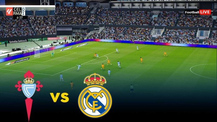 Real Madrid Vs Celta Vigo La Liga Match