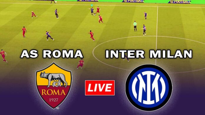 Roma Vs Inter Milan Serie A Match