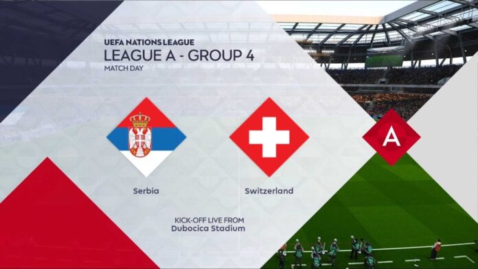 Serbia Vs Switzerland Uefa Nations League Match