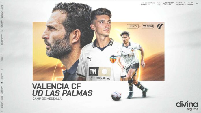 Valencia Cf Vs Ud Las Palmas Match At Mestalla