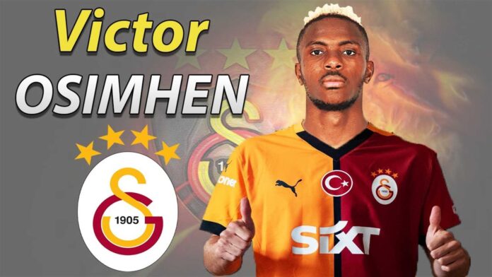 Victor Osimhen Playing For Galatasaray