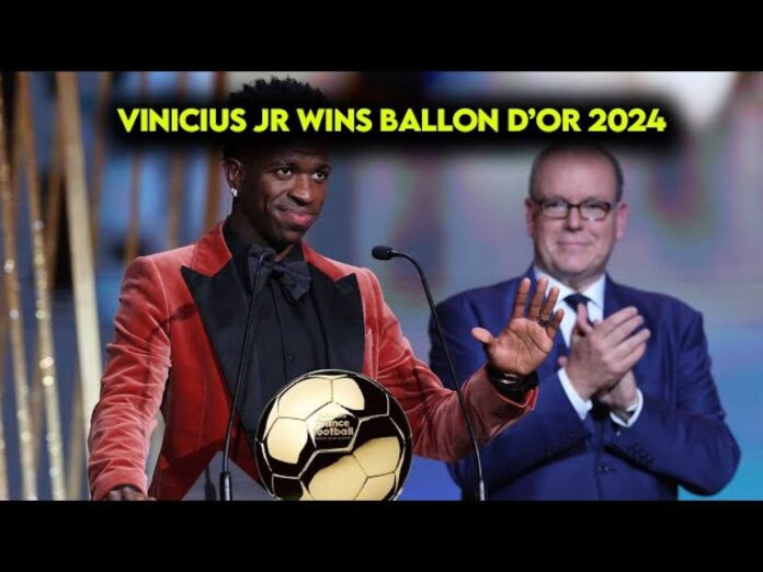 Vinicius Jr Ballon D'or 2024