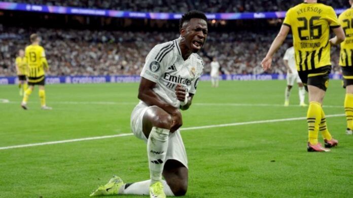 Vinicius Junior Hat Trick Real Madrid Vs Borussia Dortmund