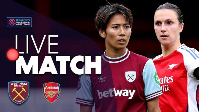 West Ham United Vs Arsenal Women's Super League Match