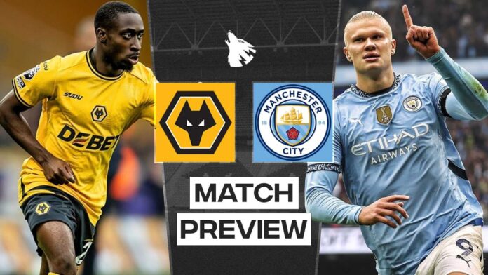 Wolverhampton Vs Manchester City Premier League Match