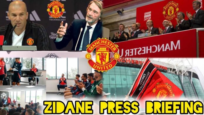 Zinedine Zidane Manchester United Press Briefing