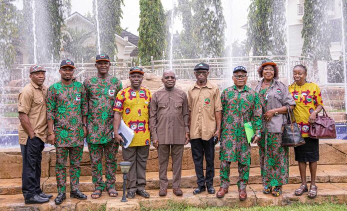 Abia State Government And Labour Union Signing Minimum Wage Agreement