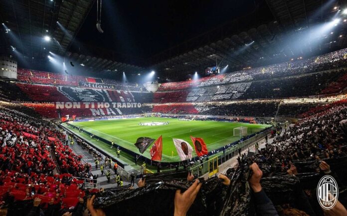 Ac Milan Vs Napoli San Siro Stadium