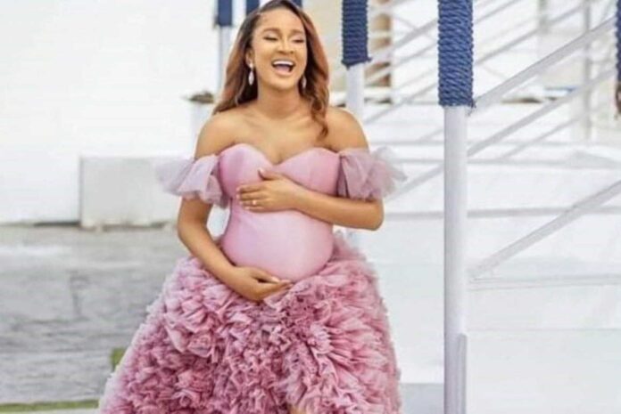 Adesua Etomi Pregnancy Announcement Photos