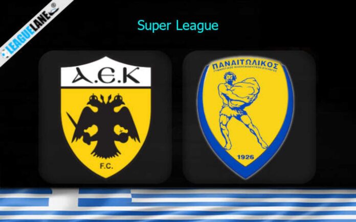 Aek Athens Vs Panetolikos Greek Super League Match