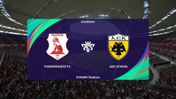 Aek Athens Vs Panserraikos Match