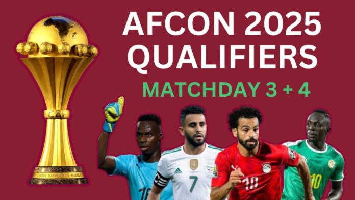 Afcon 2025 Qualifiers Matchday 3