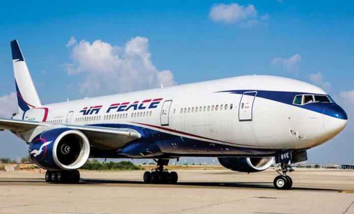 Air Peace Airline Logo And Plane