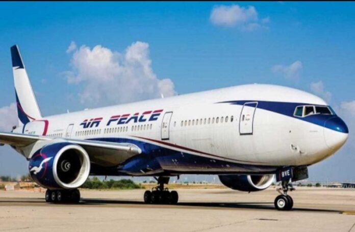 Air Peace Plane At Lagos Airport