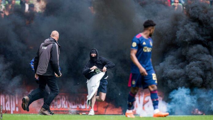 Ajax Vs Fc Groningen Football Match